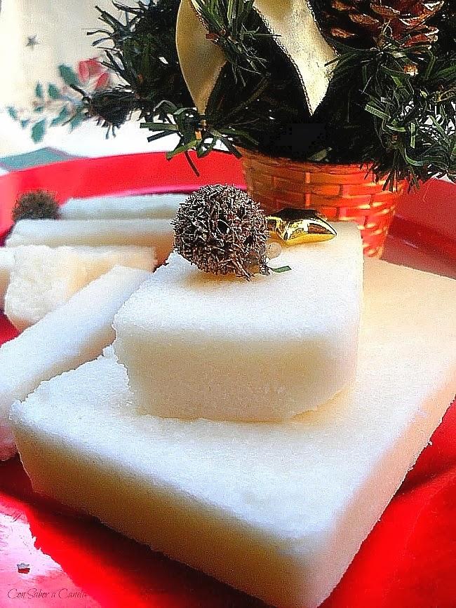 Turrón de coco (con o sin chocolate)