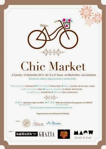 Planes para hoy con Marqués de Vizhoja: Chic Market de Marita Ron en A Coruña& I Edición de VigoCake