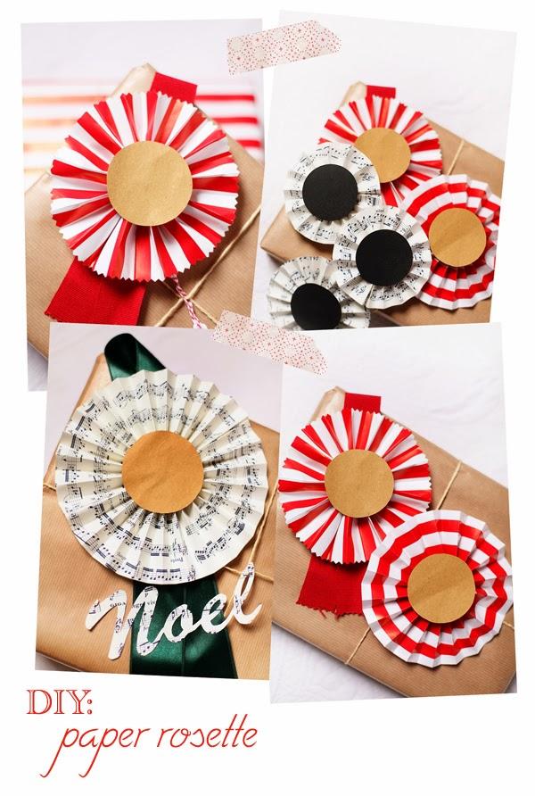 Rosetas para decorar vuestros regalos