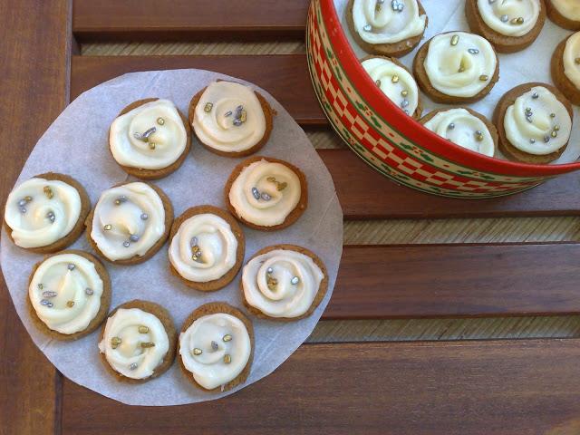 galletas especiadas con crema de ron