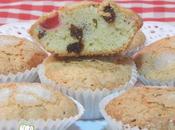 Magdalenas rellenas fruta, receta fácil