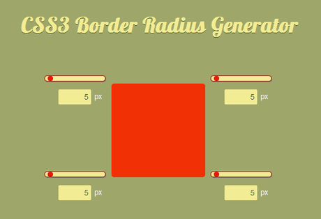 CSS3: Recopilación de 7 Generadores de Border Radius