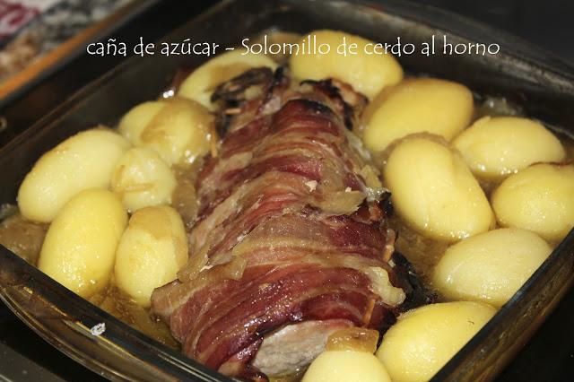 Solomillo de cerdo al horno