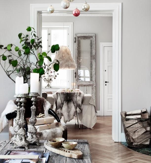 DECORACION NAVIDEÑA ROMANTICA EN DINAMARCA