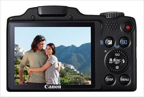 Canon PowerShot SX510 HS pantalla