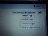 cambiar a perfil de blogger