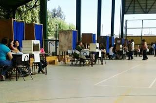 Baja asistencia votantes a presidenciales Chile.