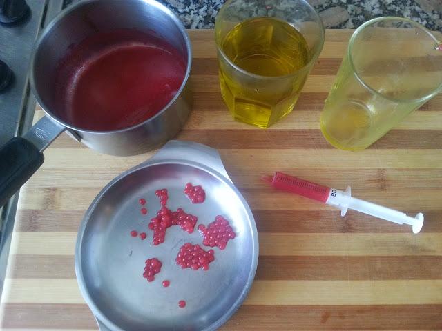 Panacotta de vainilla con frambuesas