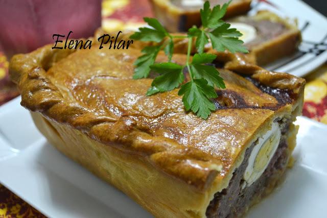 Pastel de Carne con Jamón y Huevo (Recetas navideñas, 4)