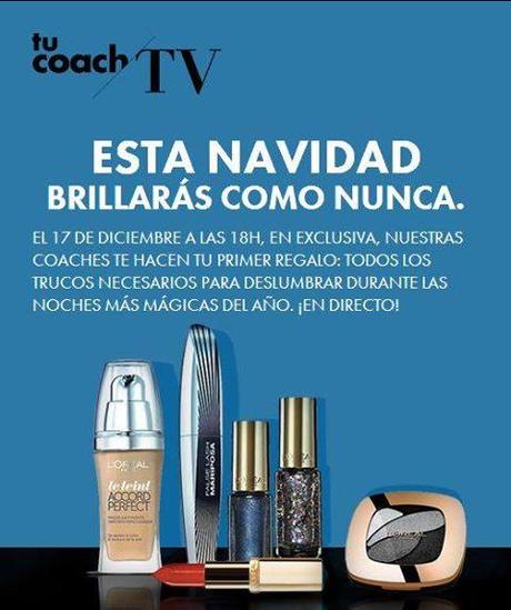 loreal67 Masterclass de maquillaje en streaming para deslumbrar estas fiestas  