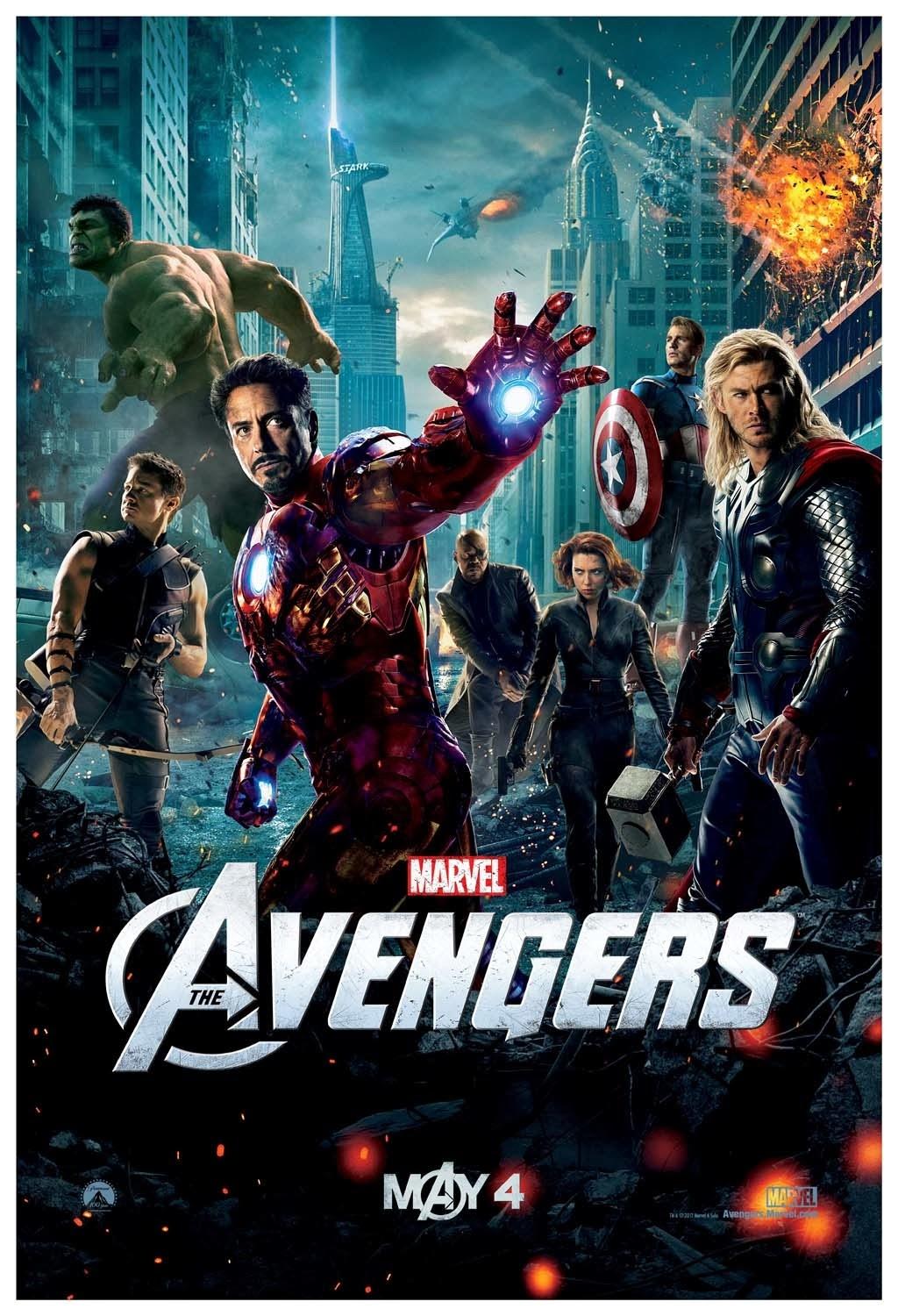 Poster descartado de The Avengers