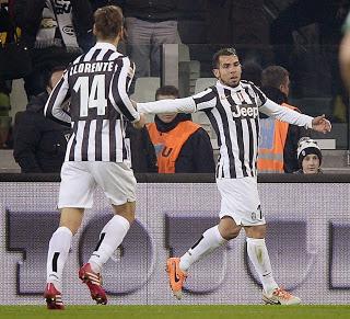 'Hat-trick' de Tévez con la Juventus