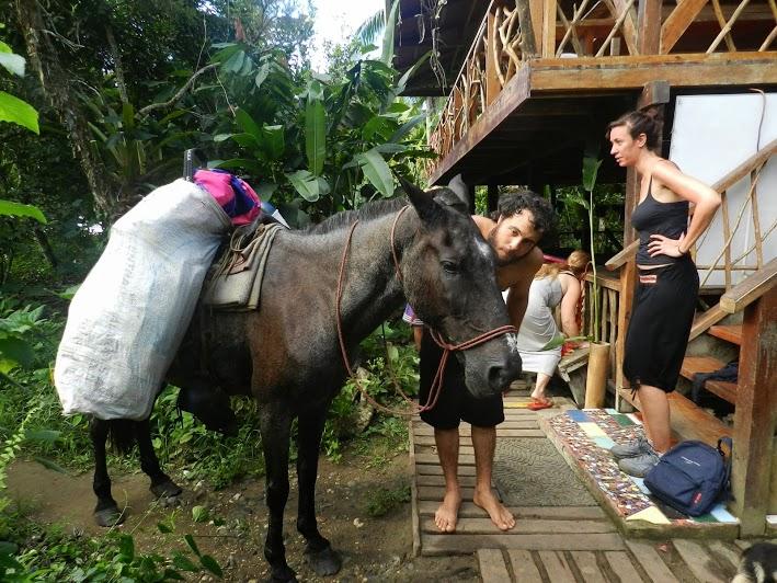 Una ecoaldea en un lugar remoto del Caribe