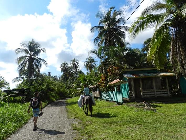 Una ecoaldea en un lugar remoto del Caribe
