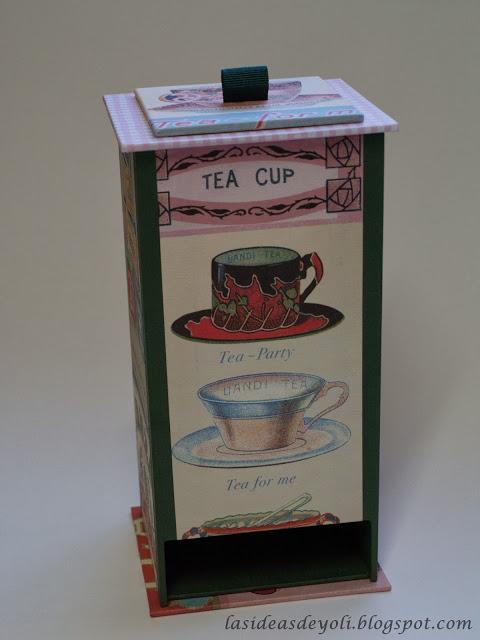 Caja para el té.