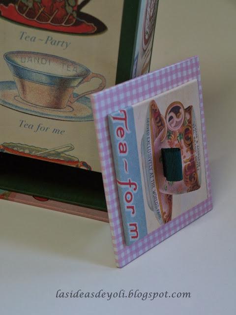 Caja para el té.