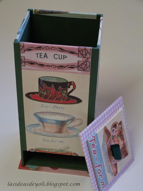 Caja para el té.