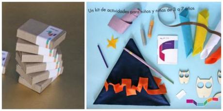 Kits creativos para niños entre 3 y 7 años,  cada uno más divertido al anterior