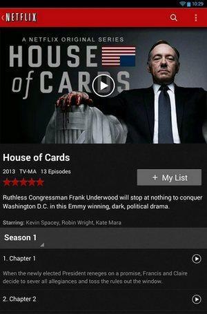 La nueva versión de Netflix para Android ahora incluye perfiles de usuario netflix-android