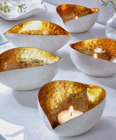 DIY...CUENCOS DORADOS