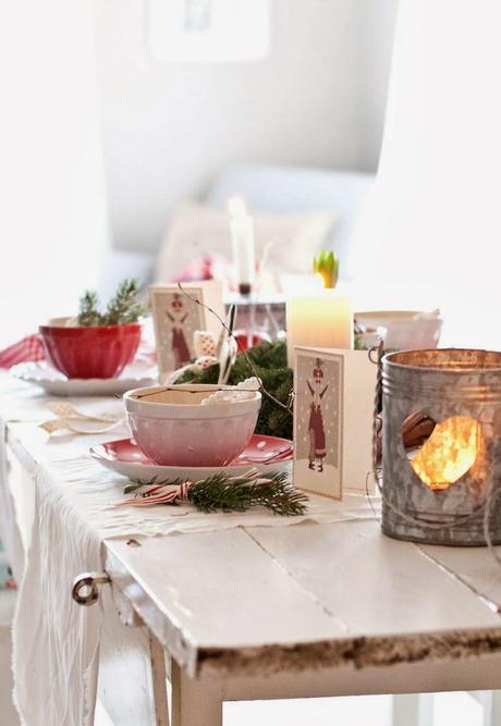 Inspiración Navideña: Decoración en la  Mesa de Navidad