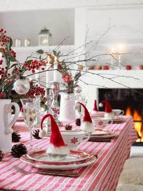 Inspiración Navideña: Decoración en la  Mesa de Navidad