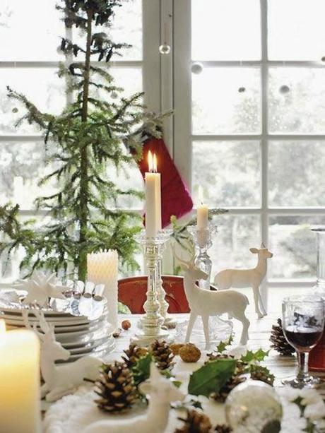 Inspiración Navideña: Decoración en la  Mesa de Navidad