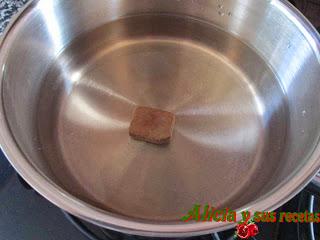 ARROZ VEGETAL CON PINCHO DE CHAMPIÑÓN