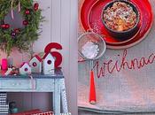 Comida, centros mesa Navidad