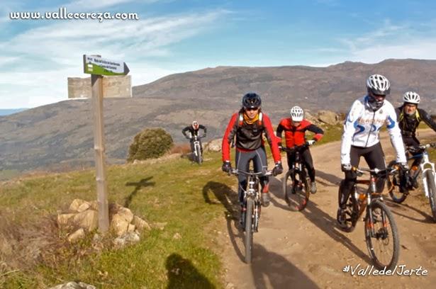 BTT en la Sierra de San Bernabé en el Valle del Jerte
