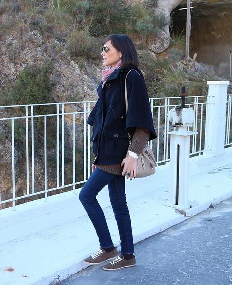 Capa azul marino Capa azul marino