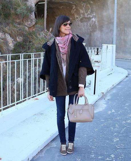 Capa azul marino Capa azul marino