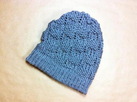 Tutorial gorro slouchy beanie con telar punto canasta basket weave