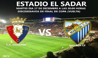 C.A. OSASUNA  vs  MALAGA CF