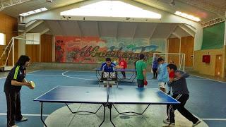 TORNEO DE PING PONG SE REALIZÓ EN GIMNASIO DE LA POBLACIÓN ALFREDO LORCA