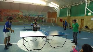 TORNEO DE PING PONG SE REALIZÓ EN GIMNASIO DE LA POBLACIÓN ALFREDO LORCA