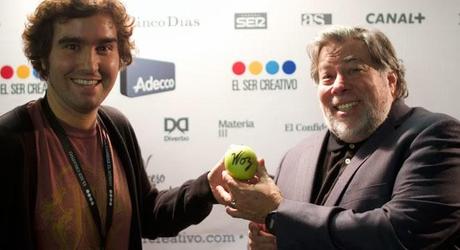 Jorge Martinez y Steve Wozniak