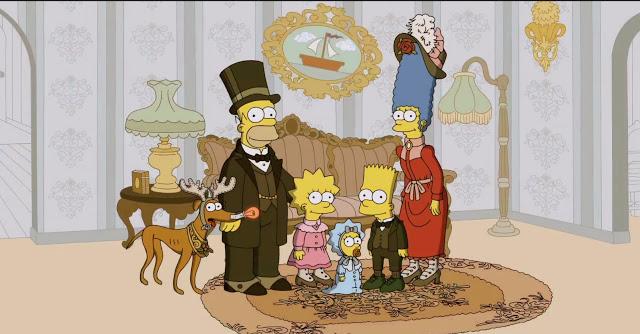 Los Simpsons navideños