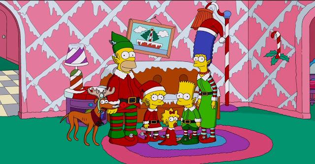 Los Simpsons navideños