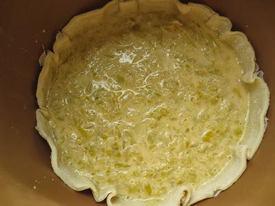 Tarta de puerros olla GM