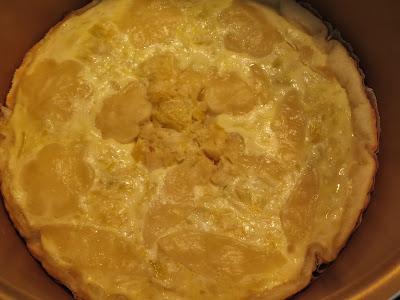 Tarta de puerros olla GM