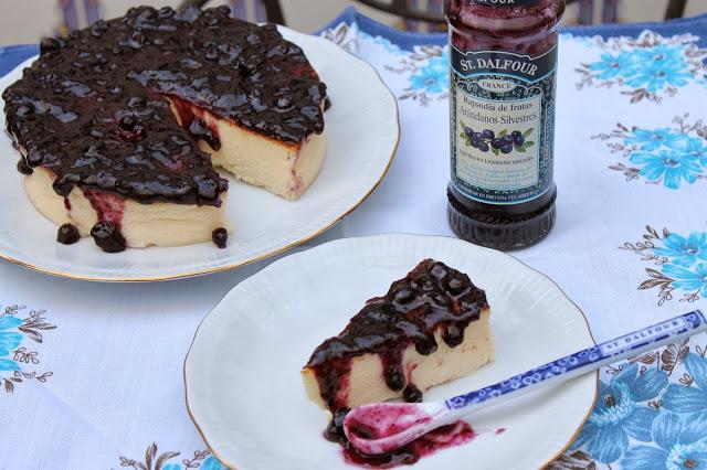 Receta de Cheesecake con Arándanos Silvestres
