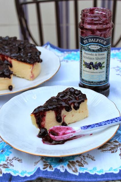 Receta de Cheesecake con Arándanos Silvestres