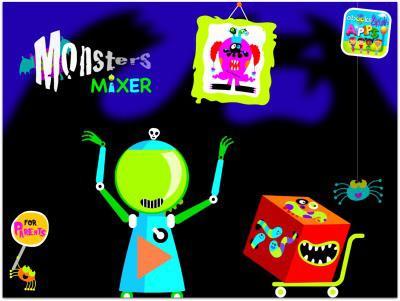 Sello de Calidad Madresfera: MONSTERS MIXER Portada de la app
