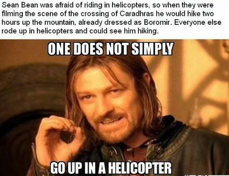 Sean Ben y su miedo a volar en helicoptero