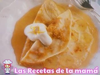 Crepes de plátano