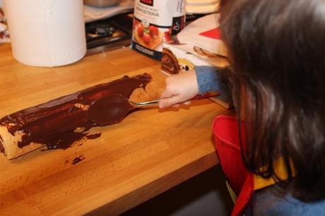 Receta de Tronco de Navidad. #Navidadgallo Taller Pastas Gallo y Lékué