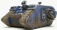 Cómo pintar un Land Raider de los Ultramarines