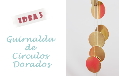 Decoración Guirnalda Circulos