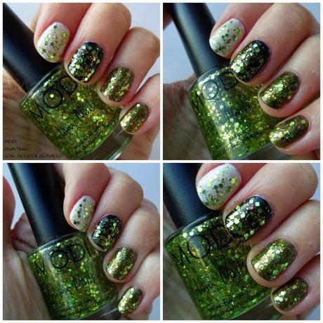 MODI Glam Nails Golden Seaweed